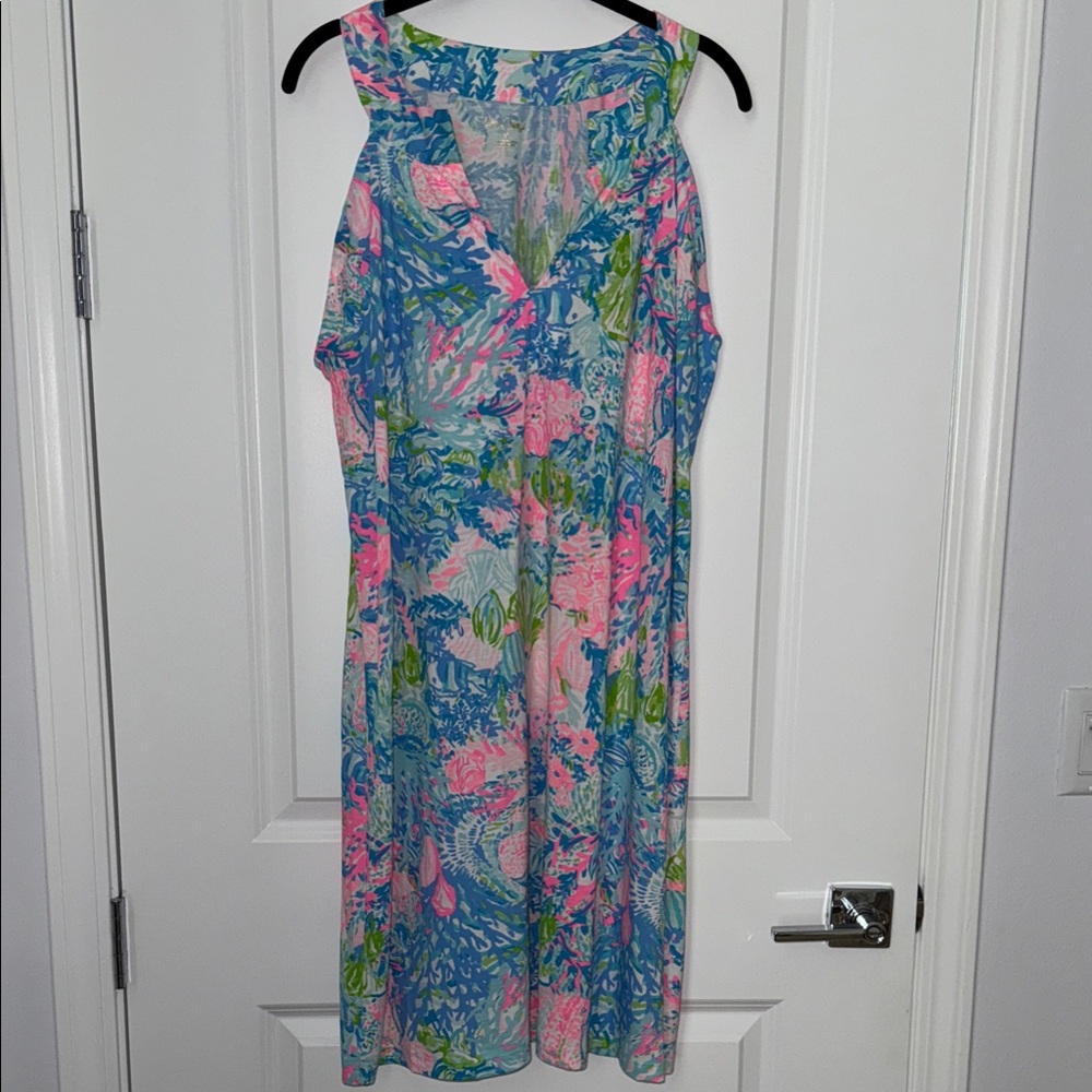 Lilly Pulitzer Fished My Wish Shift Dress